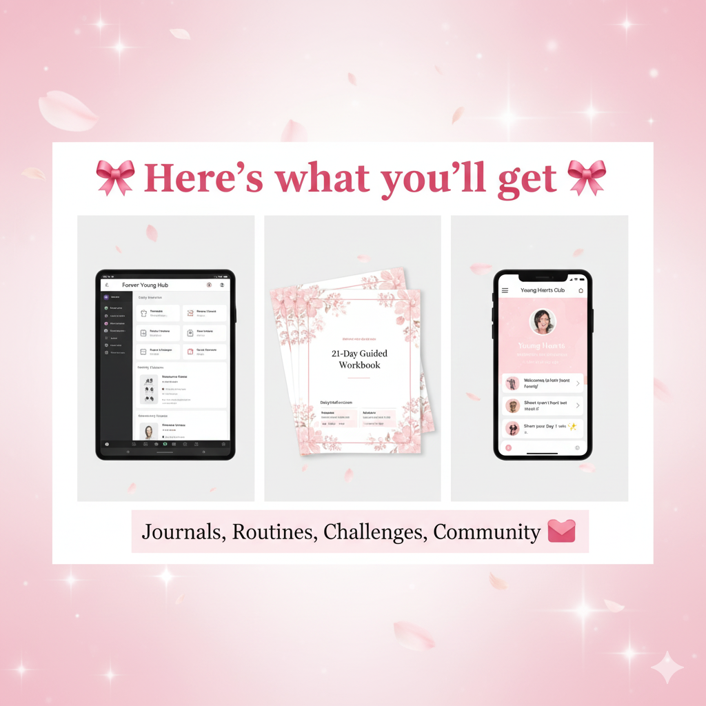 🌸 21 Day Forever Young Challenge™ + Bonuses