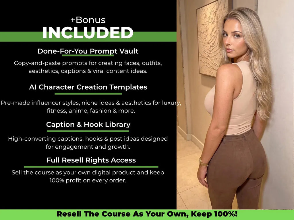 Create Realistic AI Influencers