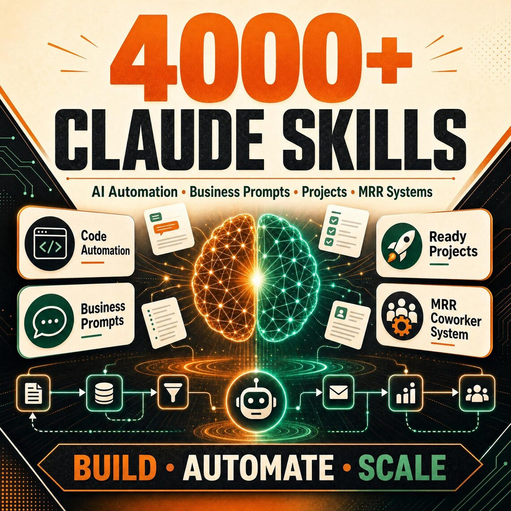 4000+ Claude AI Prompt Mega Bundle